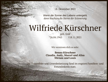 Anzeige von Benno Kürschner von Reutlinger General-Anzeiger